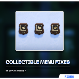 Collectible Menu Fixes logo