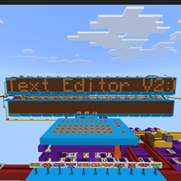 Advanced Redstone Text Editor (70 Characters & High Speed) logo