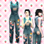 Yuri - Overalls with badges - 15 swatches logo