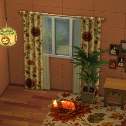 Autumn Bloom Haven Curtains Base Game logo
