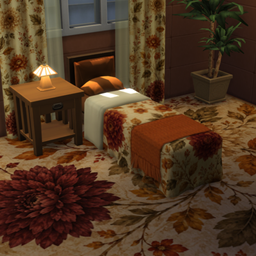 Autumn Bloom Haven Single Bed Base Game logo