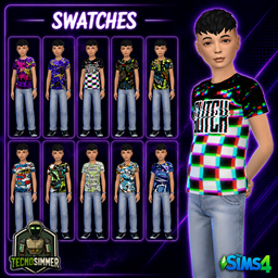 Kids design t-shirt by TecnoSimmer project image