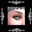 Goth Fantasy Spider Web Eyes logo