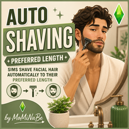 Auto Shaving to Preferred Length - Sims Shave Facial Hair to Preferred Length Automatically logo