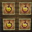 Animated Golden apple logo