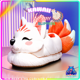🦊Kawaii Kitsune Slippers project image