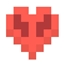 Fake Hardcore Orange Hearts logo