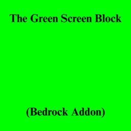 Green Screen Block For Making Videos! logo