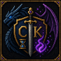 Chrono Knights & Draconic Spells logo