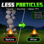 Less particles logo