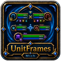 Mich's Unit Frames logo
