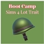 Boot Camp | Lot Challenge by babybeesims  /  Spanish translation by GatamolLunastra logo