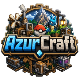 AzurCraft V1 - Cobblemon & Create logo