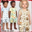 Toddler Kids World Short Dungarees logo