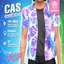 IDxA ButtonDown Summervibes logo