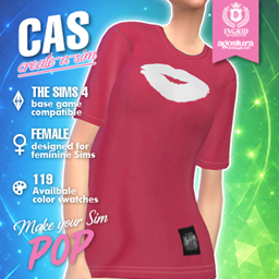 IDxA Streetwear Shirt Kiss Women project image