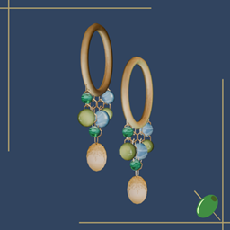Jolie Beaded Hoops project image