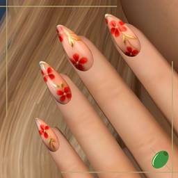 Elegant Flower Nails project image