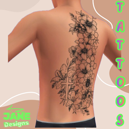 Jane Tattoos JTN1705 - Basegame Compatible project image