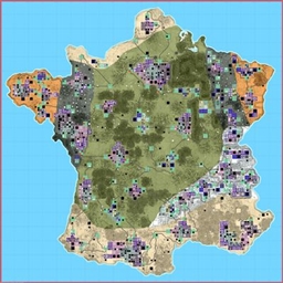 Map: France Undead III project image