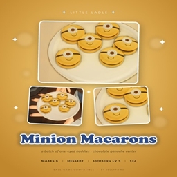 jellypaws Little Ladle - Minion Macarons / translation spanish by Monisims project image