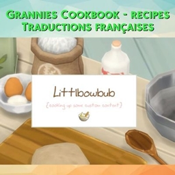 Mods Grannies cookbook recipes créées par LittlBowBub - Trad FR project image
