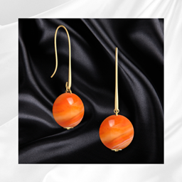 Apricot Sky Earrings logo
