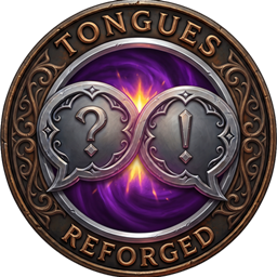 Tongues Reforged logo