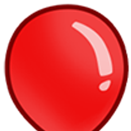 btd6 red bloon logo