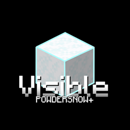 Visible PowderSnow+ for Minecraft 1.21 — Textures screenshot