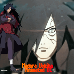Madara Uchiha Animated UI project image