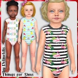 Toddler Summer Fun Bodysuits logo