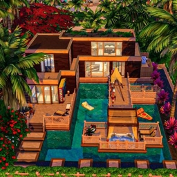 Tropical Lagoon Luxury Villa | Modern Island Retreat project image