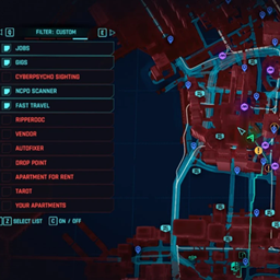 Better Fast Travel Map - Redscript project image