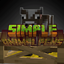 Simple Animal pens logo