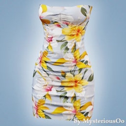 Tropical bloom mini dress project image