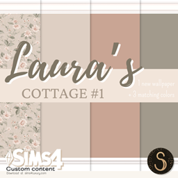 Sims4Luxury - Laura's Cottage #1 - With borders - Wallpapers project image