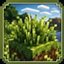 Velyra bushy grass and dry grass logo
