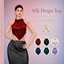 Silk Drape Top logo