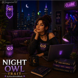 Night Owl Trait by KiaraSims4Mods - Tradução PTBR
