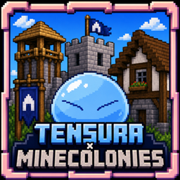 Tensura x MineColonies logo