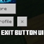 Exit Button UI logo