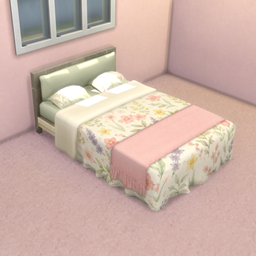 Spring Meadow Dreams Bed Double Base Game project image