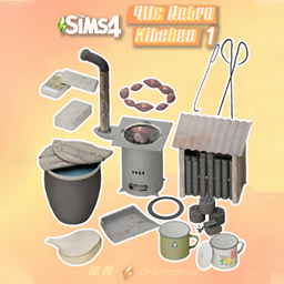 [Orangenia]90s Northern Chinese Rural Kitchen Set 1 logo