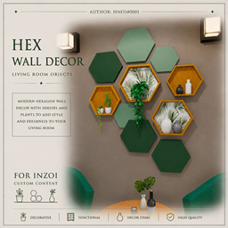 Hex Wall Decor project image