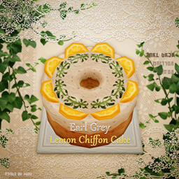 Earl Grey Lemon Chiffon Cake project image