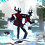 The krampus dweller logo