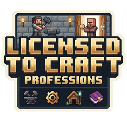 Licensed to Craft - Profession Gated Crafting logo