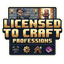 Licensed to Craft - Profession Gated Crafting logo