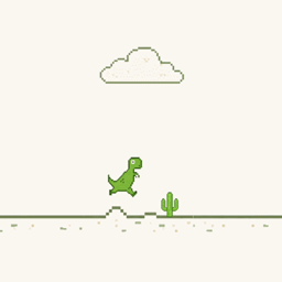 🦖 Playable Dinosaur Loading Screen project image